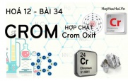 Tính chất hoá học của Crom (Cr), Crom oxit và hợp chất của Crom - hoá 12 bài 34